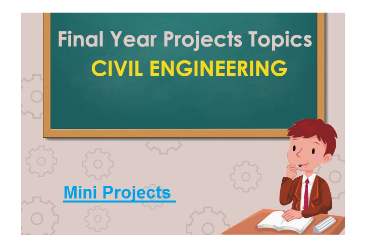 Civil Engineering Project Topics Pdf