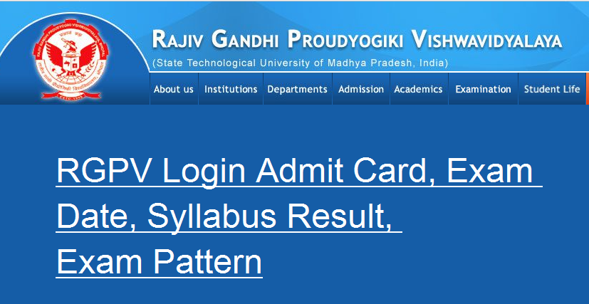 RGPV Login