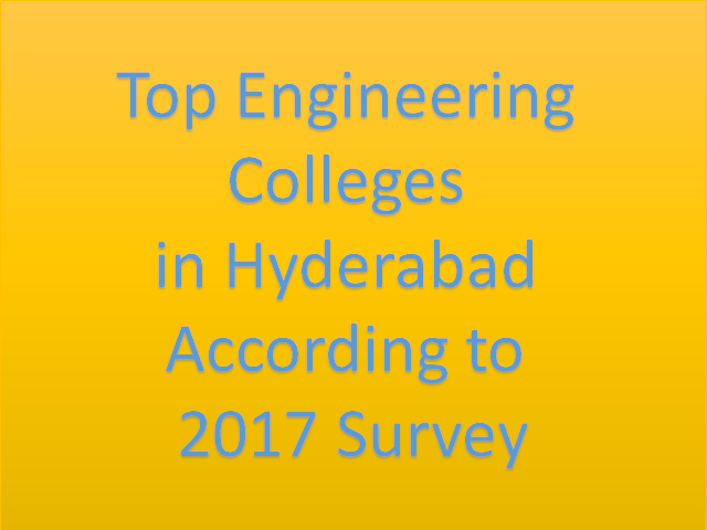 Top Engineering Colleges in Hyderabad