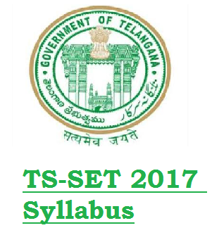 TS-SET 2017 Syllabus