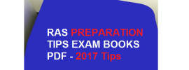 RAS PREPARATION TIPS EXAM BOOKS PDF
