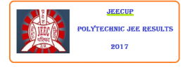 JEECUP Polytechnic JEE Results 2017