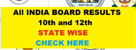 All India State Wise Board Results