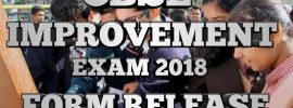 CBSE Improvement Exam 2018